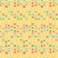 I'm All Ears- Line Dots- Yellow